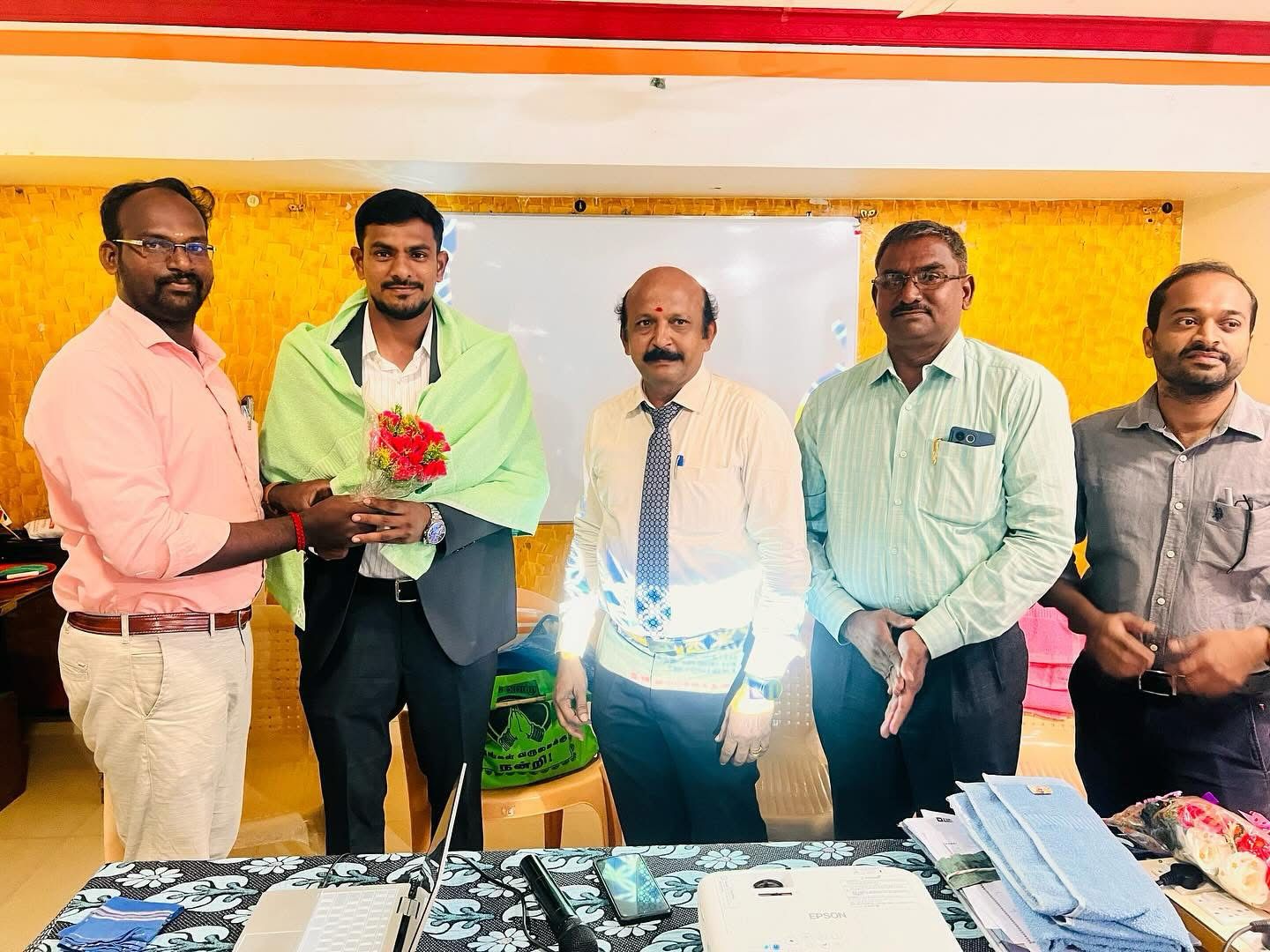 Honored for Best Performance